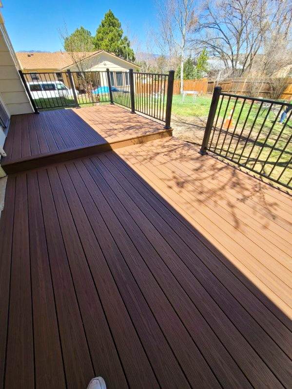 Custom deck built near 80909 in Colorado Springs, Colorado