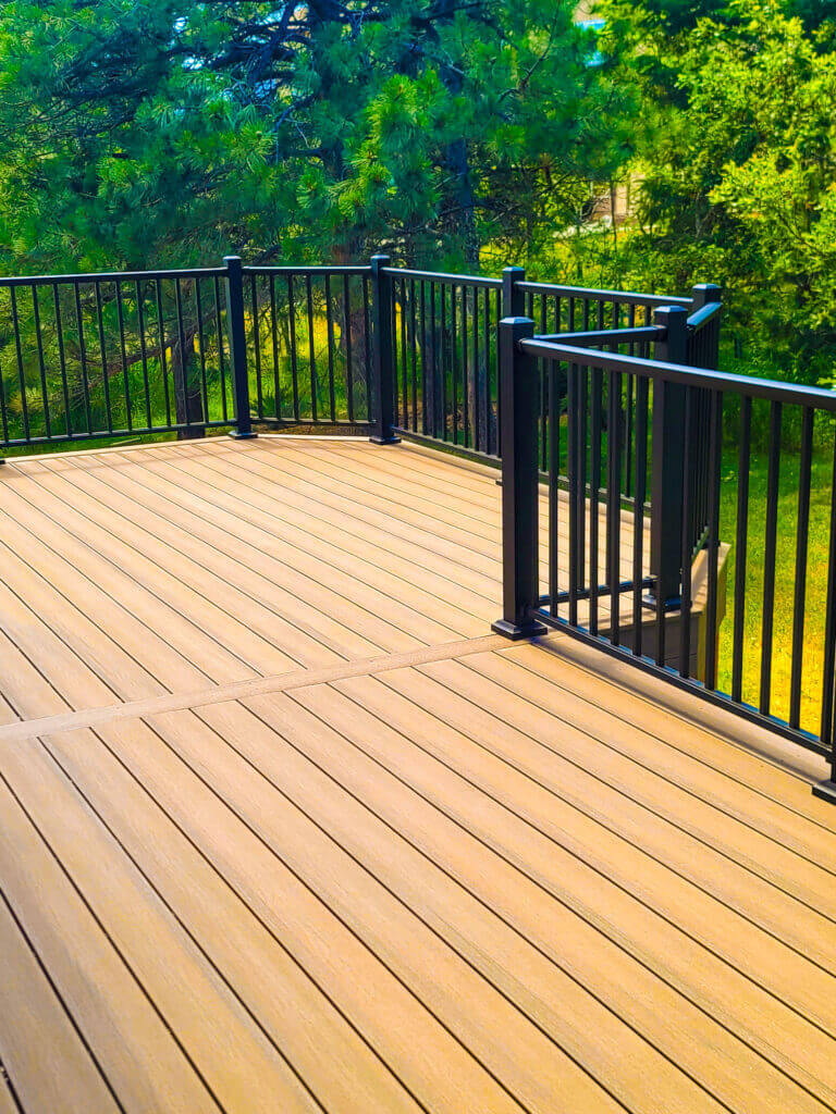 ACD craftsman measuring cedar deck boards
