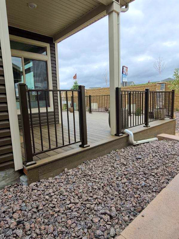 Covered outdoor living space in Colorado Springs 80909