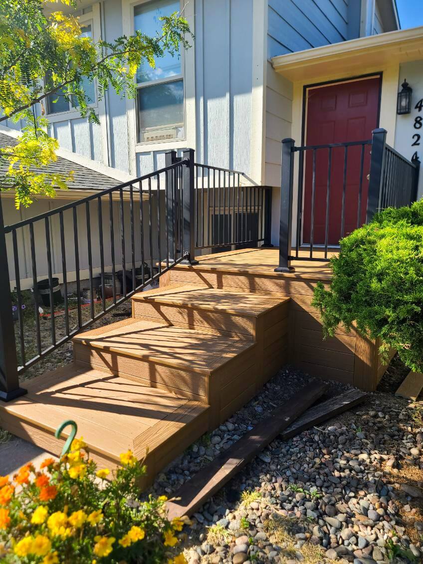 Outdoor living space in Air Force Academy