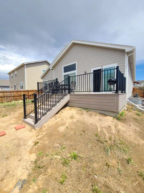 Outdoor living space in Old Colorado City