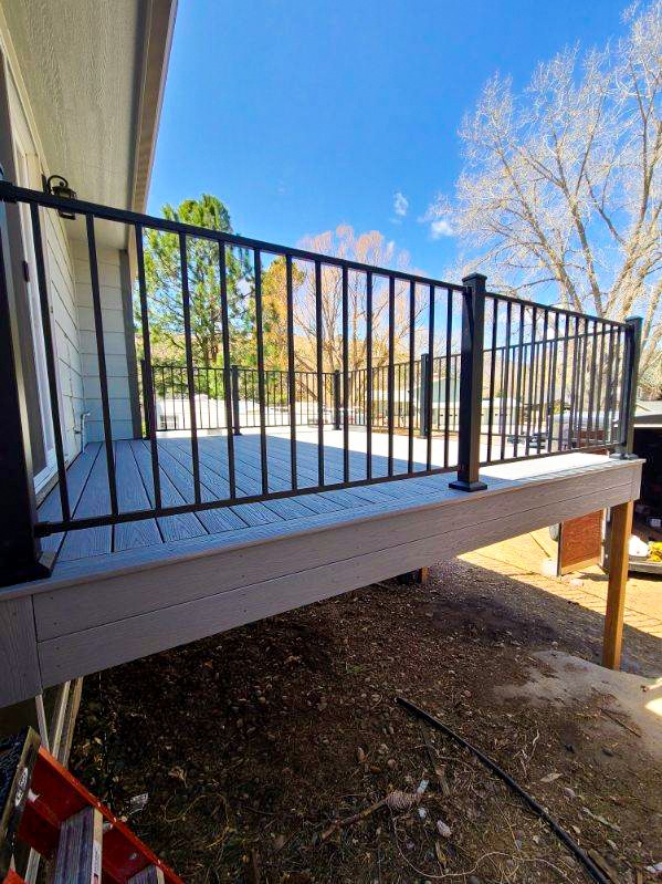 Outdoor living space in Cimarron Hills