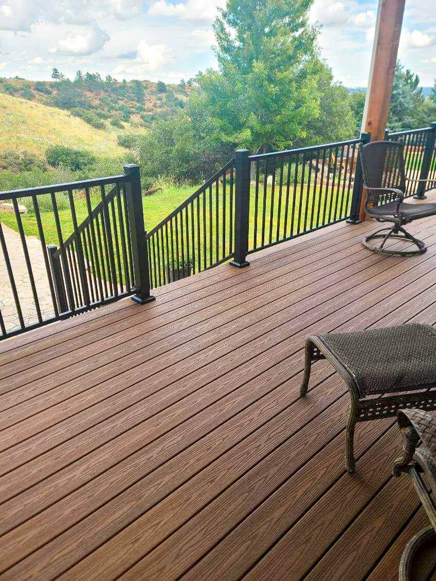 Outdoor living space in Peregrine