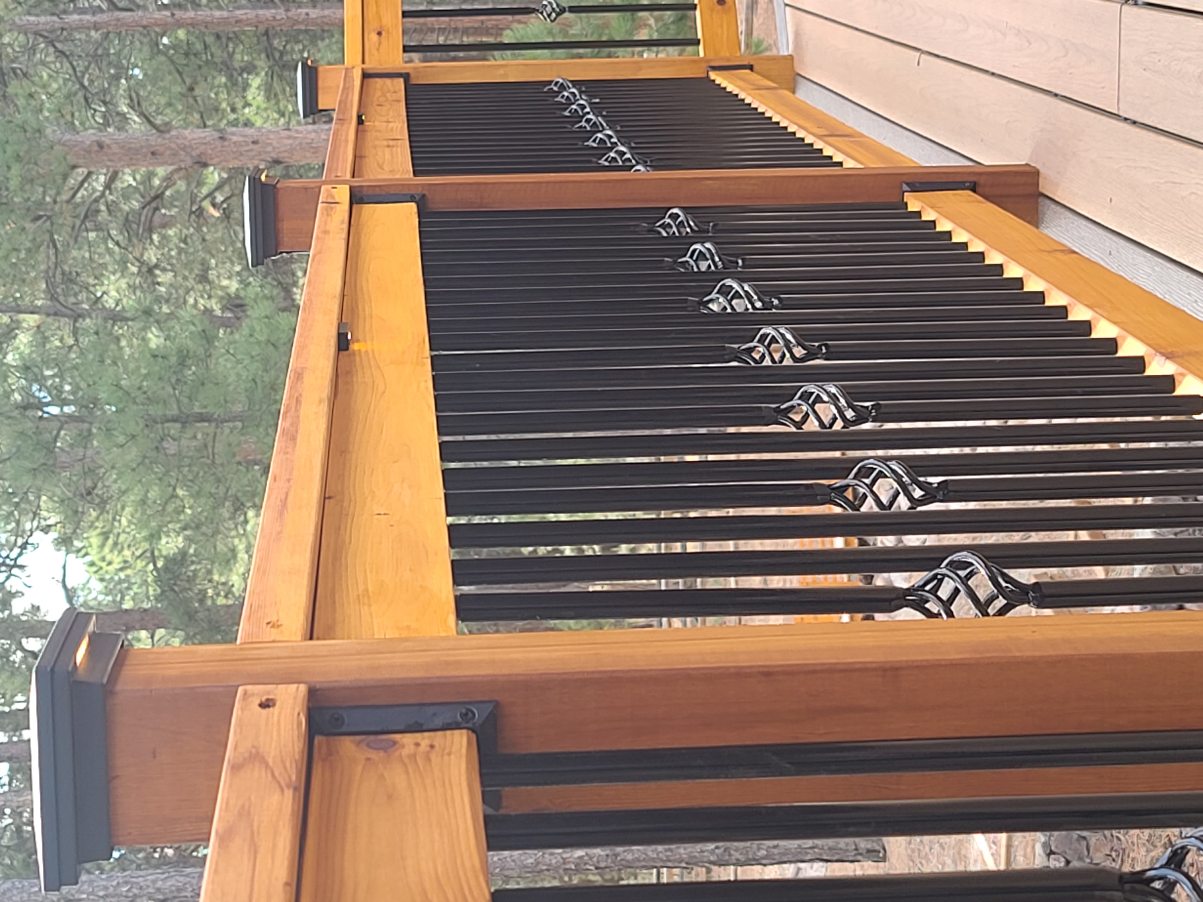 Deck framing and substructure installed by All Custom Deck